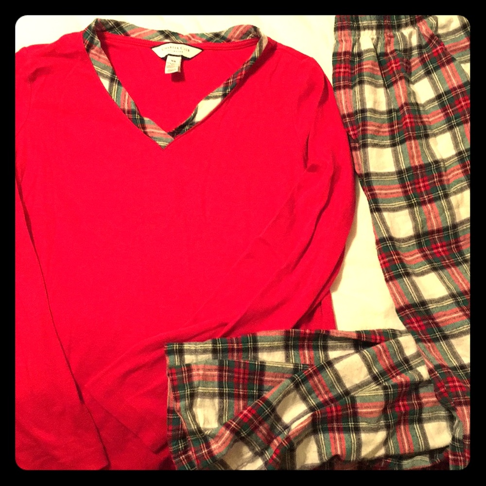 Adorable Carter Club Plaid PJ Set